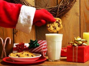 cookies and santa